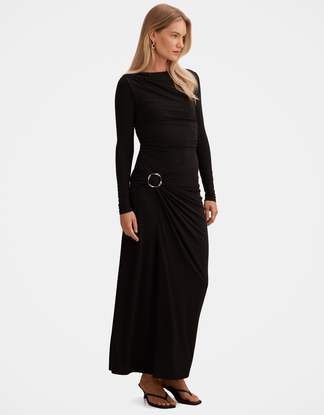 Forever New - Kingsley Hardware Jersey Midi Dress
