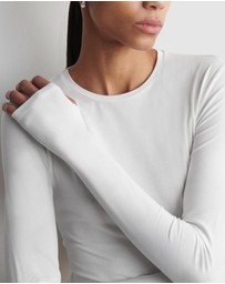 COS - Cotton Long-Sleeved Top