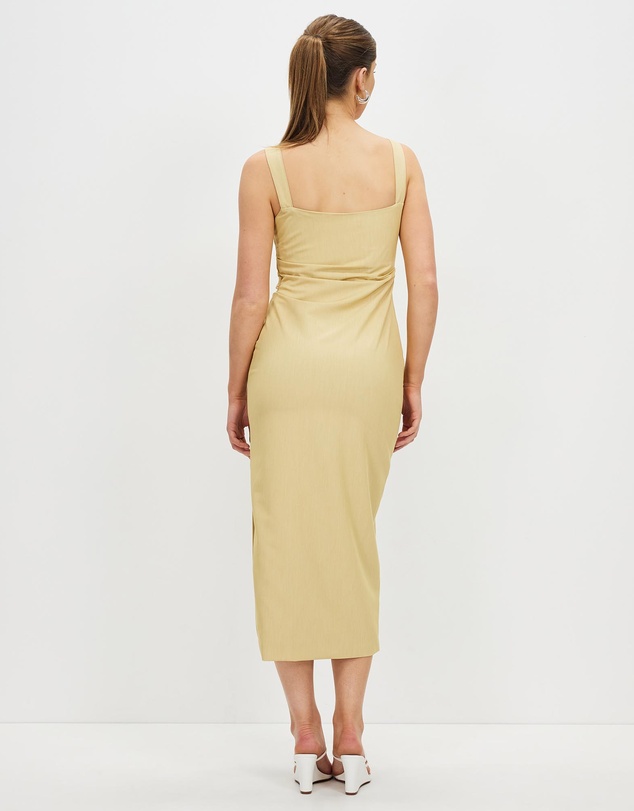Third Form - Paradigm Tucked Midi Dress