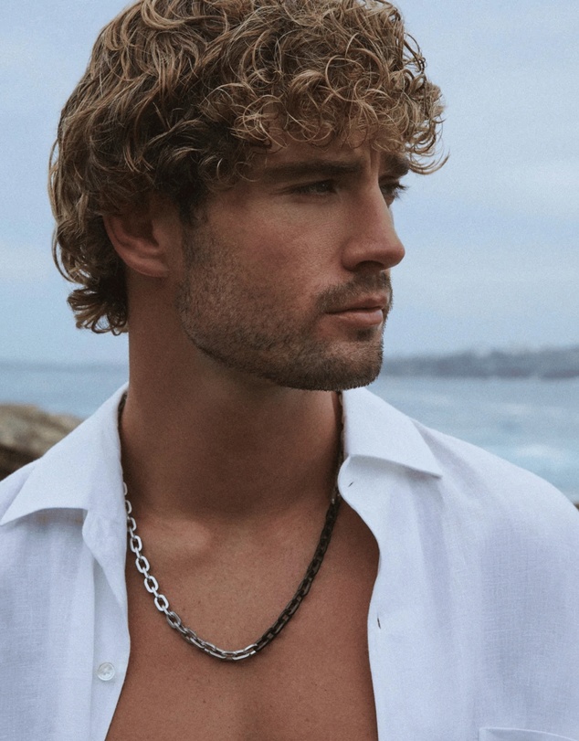 Najo - Echo Men's 2-Tone Steel Necklace