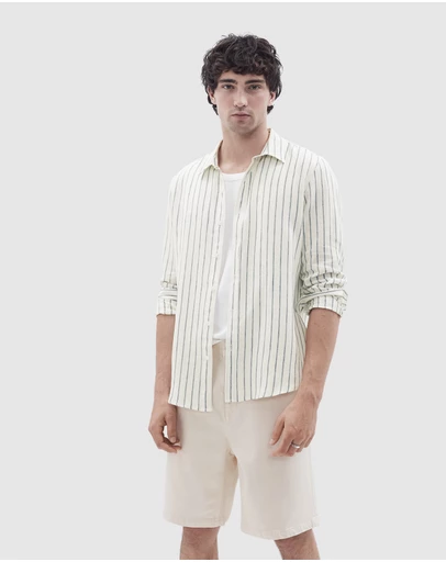 UNISON - Linen Regular Fit Shirt