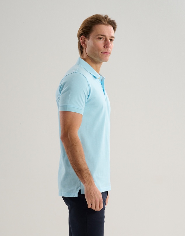 3 Wise Men - 3 Wise Men Portland Polo Shirt - Soft Blue