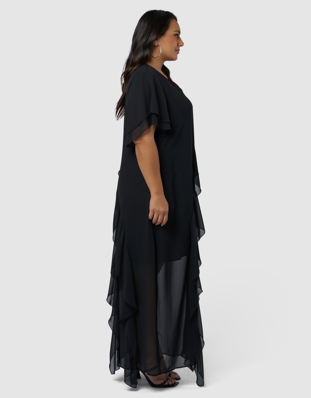 Sunday In The City - Forbidden Feline Maxi Dress