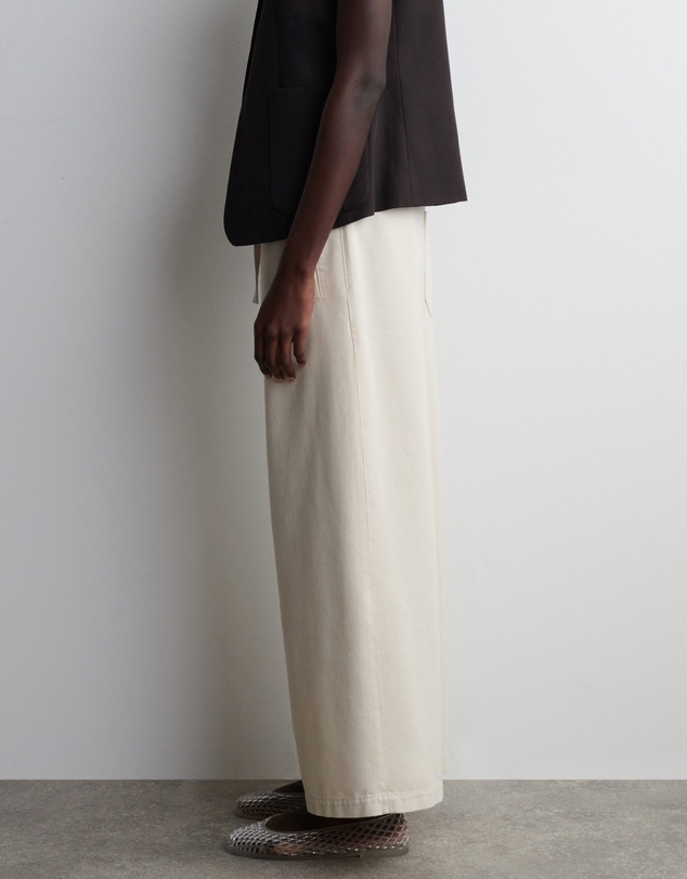 COS - Cropped Denim Wide-Leg Trousers