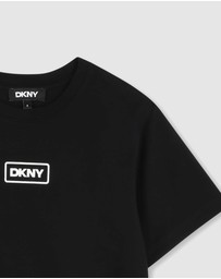 DKNY - Be Somebody Short Sleeve T-Shirt - Kids-Teens