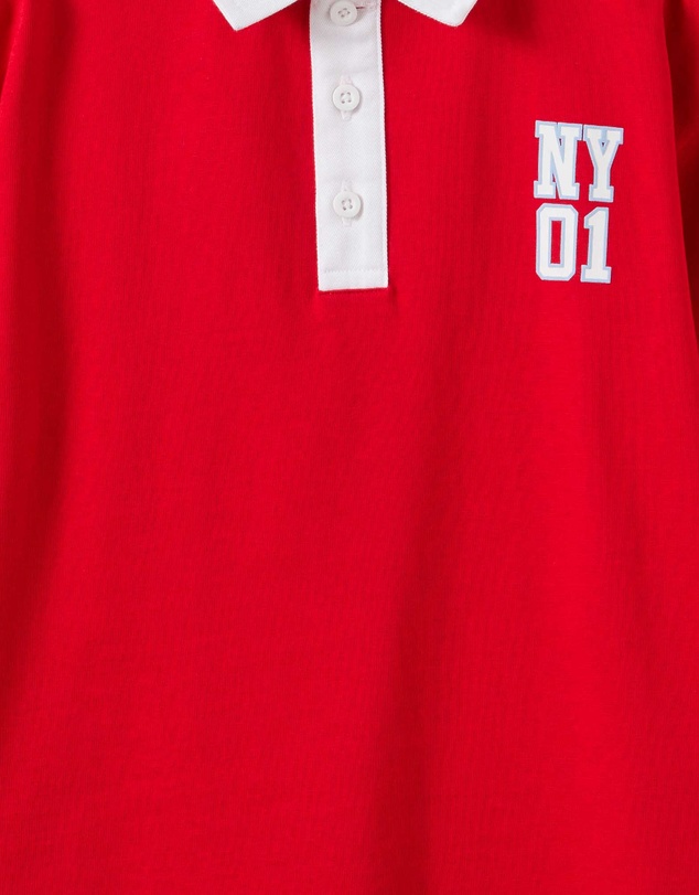 Cotton On Kids - Rugby Polo Long Sleeve