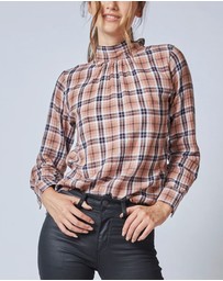DRICOPER DENIM - Ariya Tie Neck Shirt