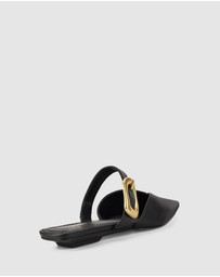 Siren - Allegra Close Toe Buckle Slide