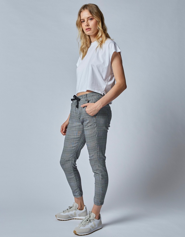 DRICOPER DENIM - Active Mono Check Jeans