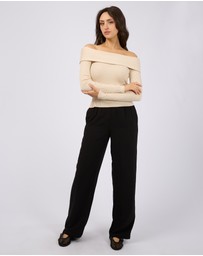 All About Eve - Sabine Off Shoulder Knit