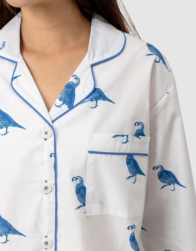 Sant And Abel - Women's Nathan Turner Quail Long PJ Set