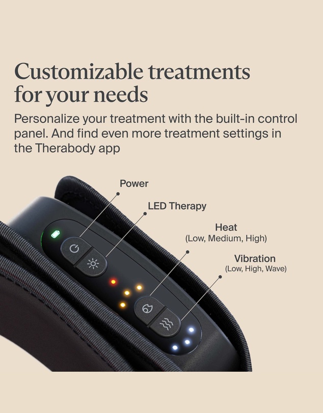Therabody - ThermBack LED - Back Pain Relief Wrap