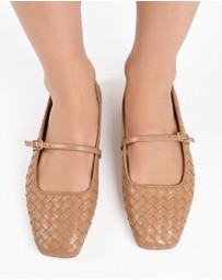 Jo Mercer - Sailor Ballet Flats