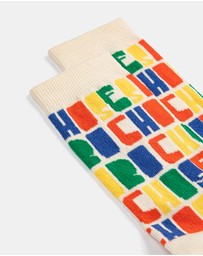 Bobo Choses - Bobo Choses Color All Over Long Socks - Kids-Teens