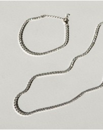 SAINT VALENTINE - Aspen Tennis Bracelet - Silver