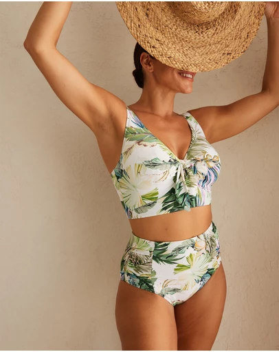 Artesands - Lushara Cezanne D/DD Underwire Midriff Bikini Top