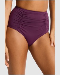 Sea Level Australia - Essentials Edit Super High Waist Bikini Bottoms