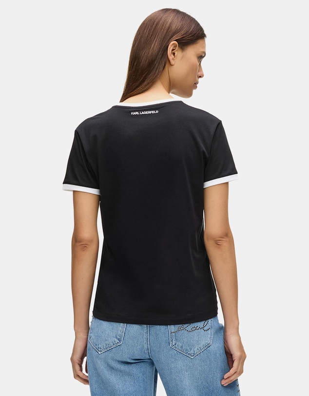 Karl Lagerfeld - Ikon Signature Choupette T-Shirt