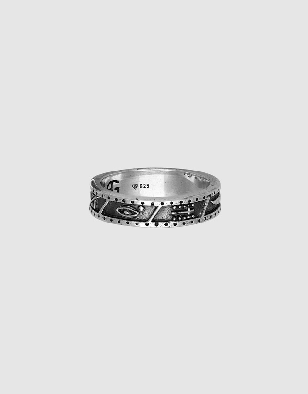 Haze & Glory - ICONIC EXCLUSIVE - Foresight Ring in Oxidised 925 Silver