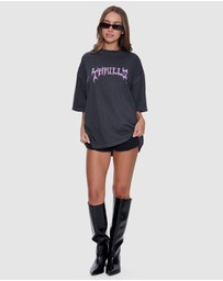 Thrills - Neon Metal Oversized Tee
