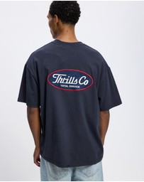 Thrills - Total Service Stacked Box Fit Oversize Tee