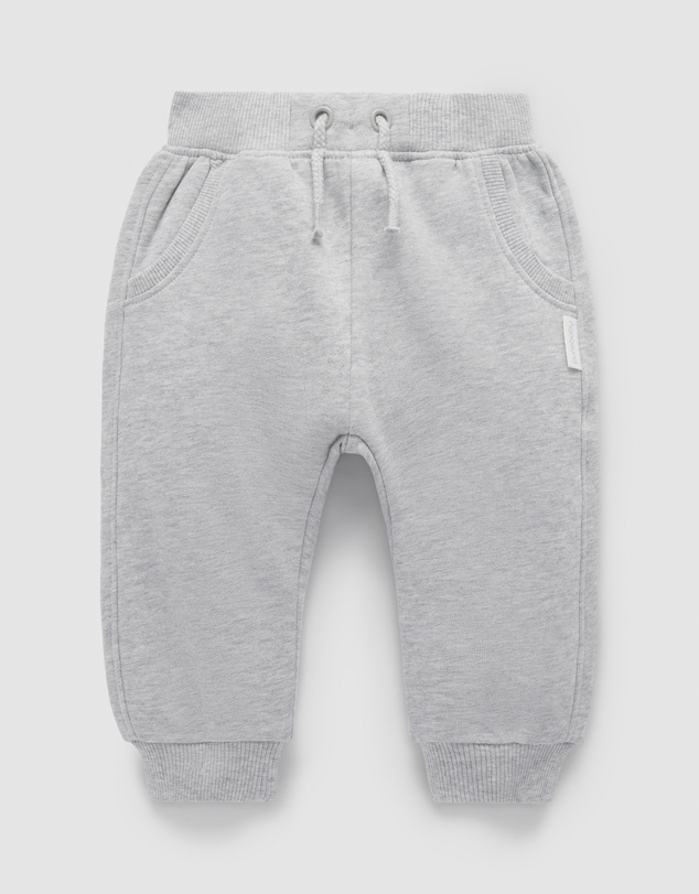 Purebaby - Slouchy Track Pant -Kids-Babies