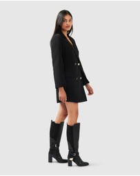 Belle & Bloom - Diamond Heart Blazer Dress