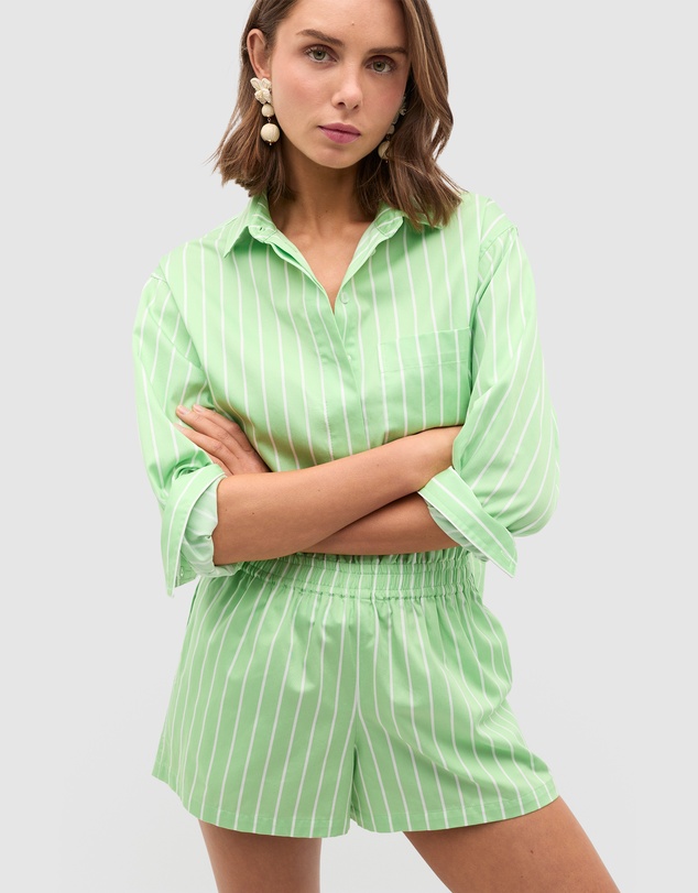 Seed Heritage - Cotton Stripe Short