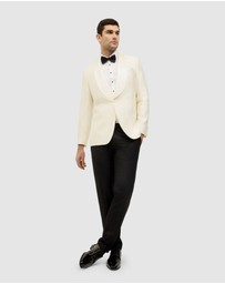 Politix - Black Tie Wool-silk Tuxedo