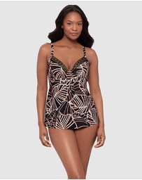 Miraclesuit Swimwear  - Let's Be Fronds Marina Underwired Padded Tankini Top