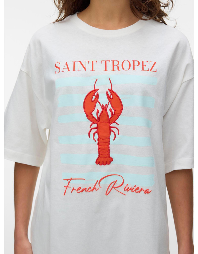 Vero Moda - Hailey Oversized Lobster Tee