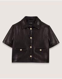 Maje - Valdom Leather Blazer