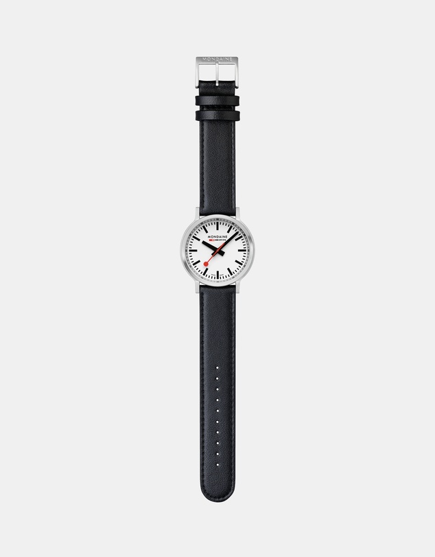 Mondaine - Mondaine Official Swiss Railways Stop2Go Automatic BackLight 41mm Watch