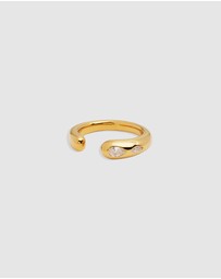 By Charlotte - Dewdrop Ring