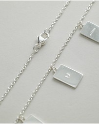 Carly Paiker - Hieroglyph Tag Necklace