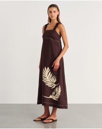 Jag - Roam Linen Maxi Dress