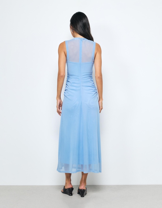 AERE - Skye Mesh Midi Dress
