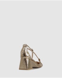 S by Sempre Di - Amy Block Sandals