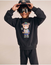 Huxbaby - Motorsport Hux Panel Sweatshirt - Babies-Kids