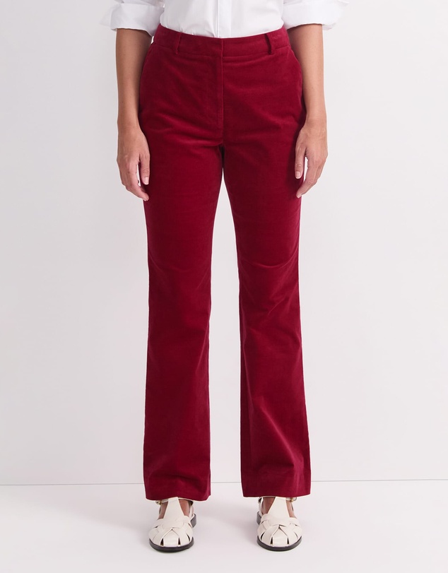 Sportscraft - Thea Kick Flare Velvet Pant