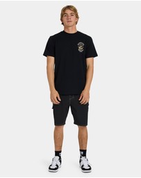 Quiksilver - Mens Hard Line T-Shirt