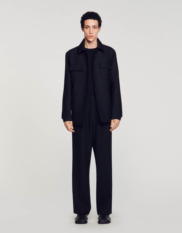 Sandro - Overshirt Woven Jacket