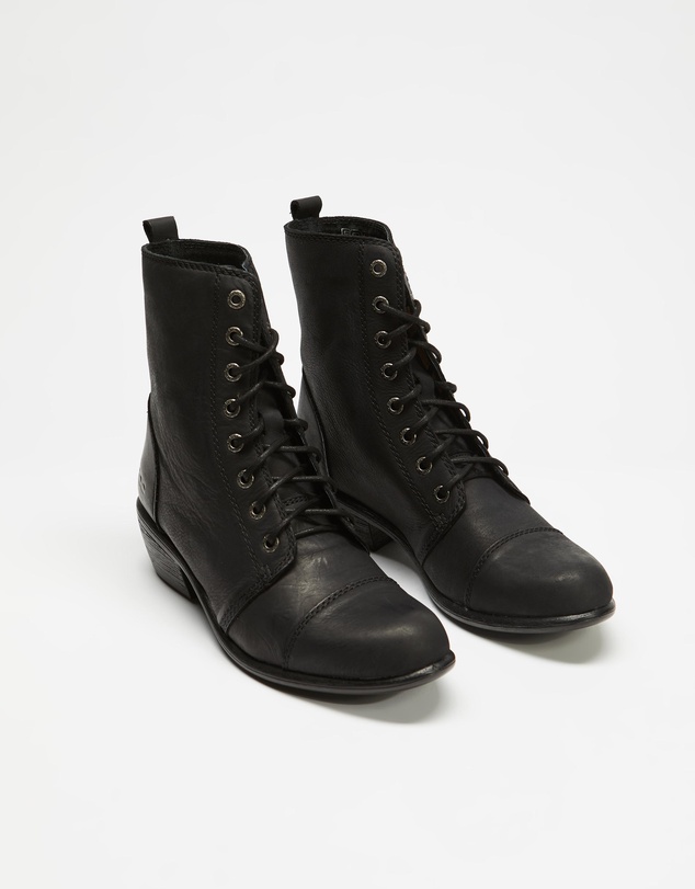 ROC Boots Australia - Territory Leather Ankle Boots