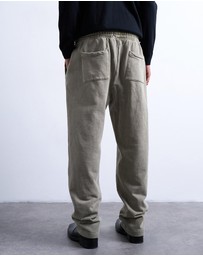 Topman - Heavyweight Straight Leg Joggers