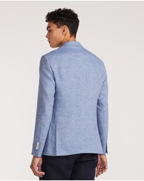 Calibre - Lyocell Linen Blazer Blue