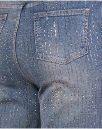 Azzurielle - Suky Crystal-embellished Jeans