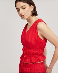 Oxford - Sienna Cotton Top