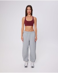 Upstate - Velocity Track Pant - Grey Marle