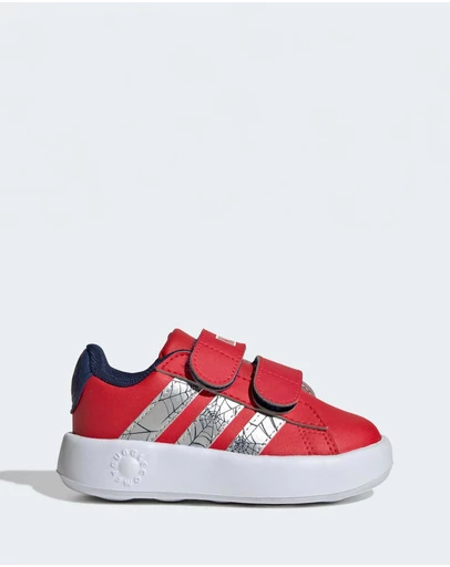 adidas Sportswear - Adidas Marvel Spider-Man Grand Court Shoes - Kids