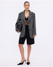 Minima Esenciales - Kiara Brushed Wool Jacket
